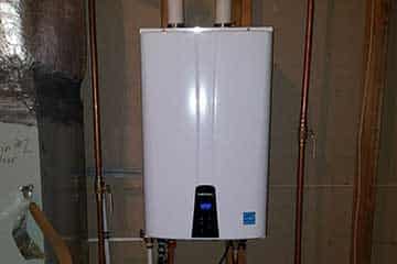 Dallas GA tankless water heater installation.